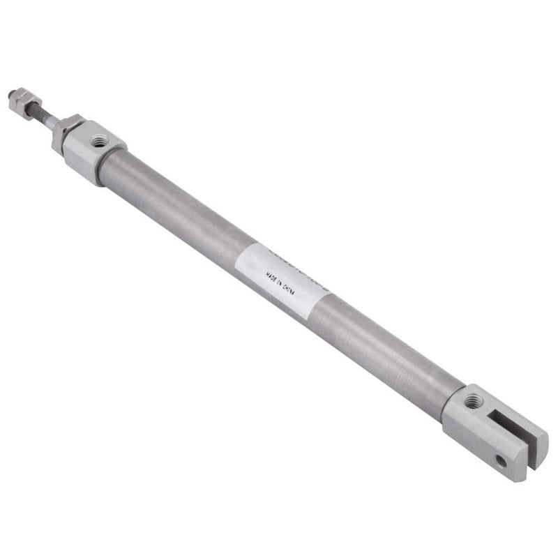  [AUSTRALIA] - CDJ2D10-100-B Pneumatic Mini Slim Air Cylinder 10mm Diameter 100mm Stroke Double-Acting Stainless Steel