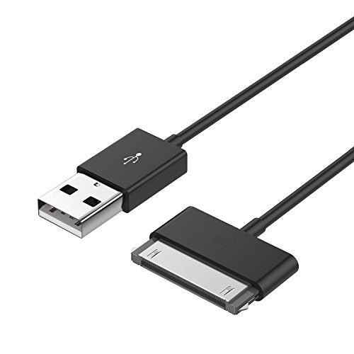  [AUSTRALIA] - Master Cables Replacement 30-Pin USB Data Sync Charging Cable Compatible with iPhone 4/4s,3G/3GS, iPad 1/2/3 and iPod, 1 Metre, Black