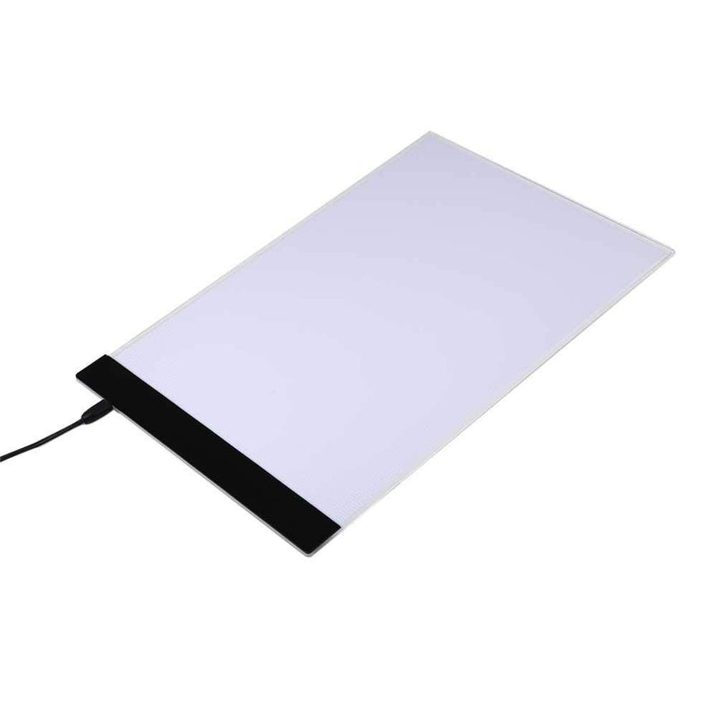  [AUSTRALIA] - AYNEFY Trace Light Pad, Ultra-Thin A4 Portable Led Light Box Tracer USB Power Cable Artcraft Stencil Table Board for Kids Artists Drawing Sketching