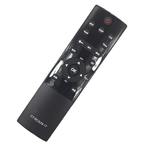 CT-RC2US-17 Remote Control Compatible for Toshiba Smart LED HDTV 55L421U 55L621U 65L621U 32L221U 43L621U 49L621U - LeoForward Australia