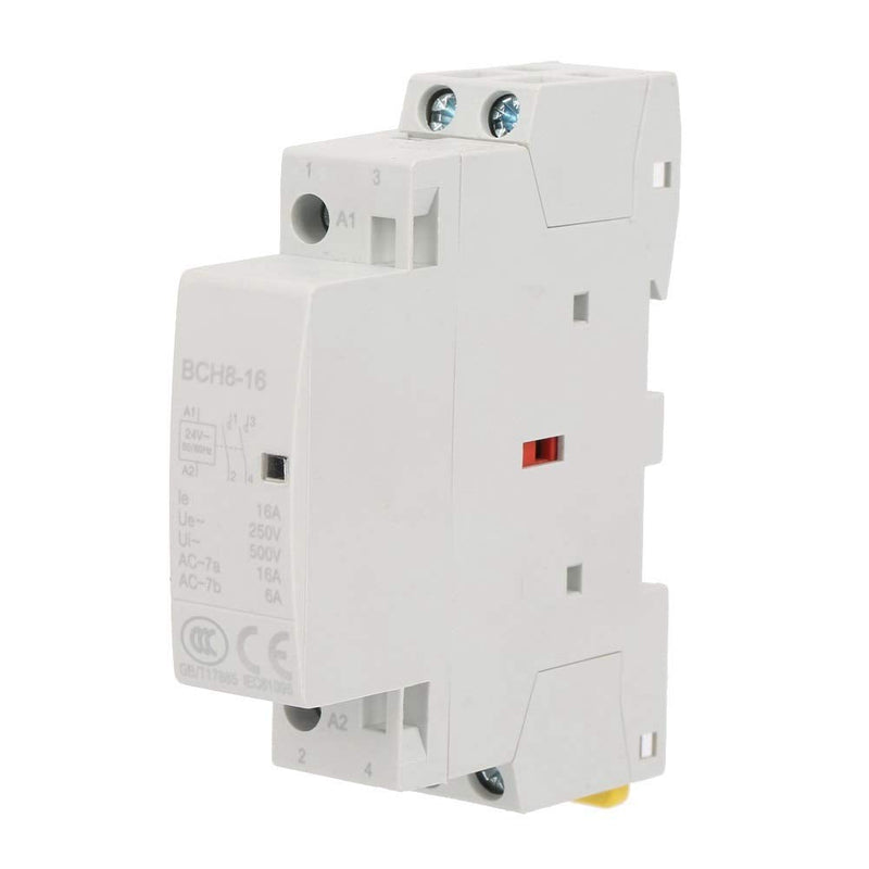  [AUSTRALIA] - AC Contactor-2P 16A 24V 2NO 50/60HZ Din Rail Household AC Contactor High Quality