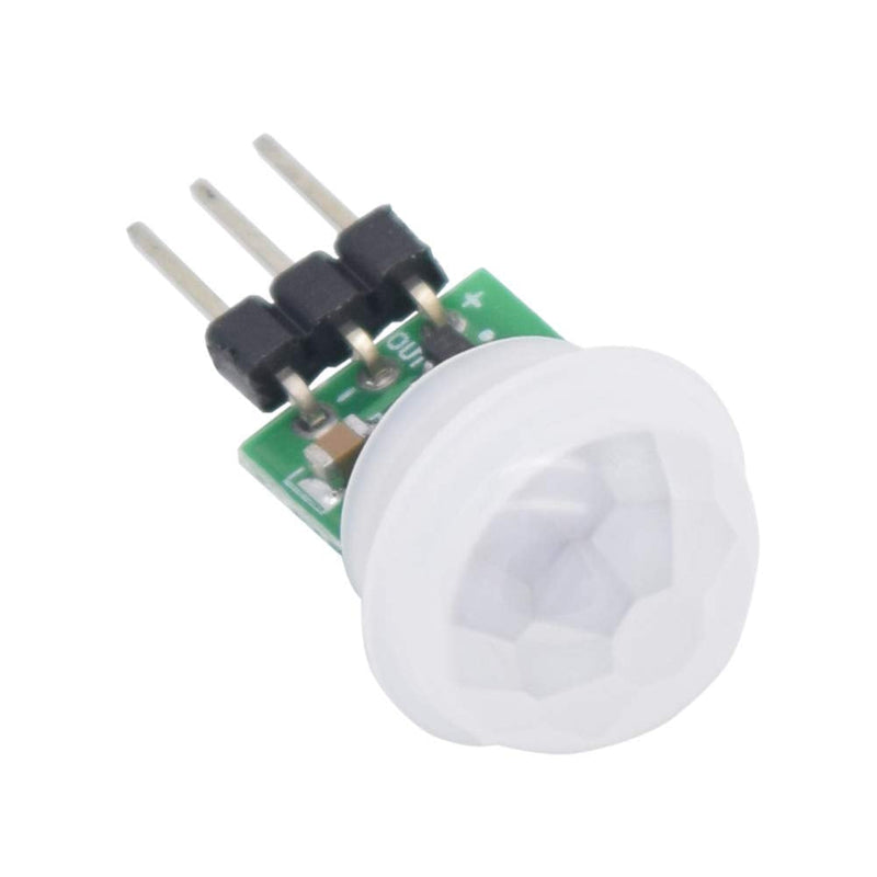  [AUSTRALIA] - HiLetgo 3pcs AM312 Mini Pyroelectric PIR Human Sensor Module PIR Infrared IR Sensor Body Manual Motion Infrared IR Detector