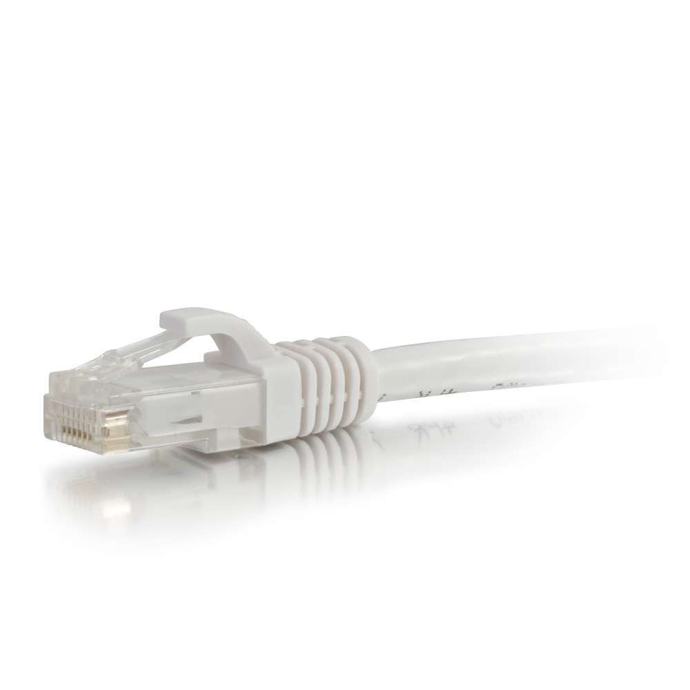  [AUSTRALIA] - C2G 27166 Cat6 Cable - Snagless Unshielded Ethernet Network Patch Cable, White (50 Feet, 15.24 Meters)