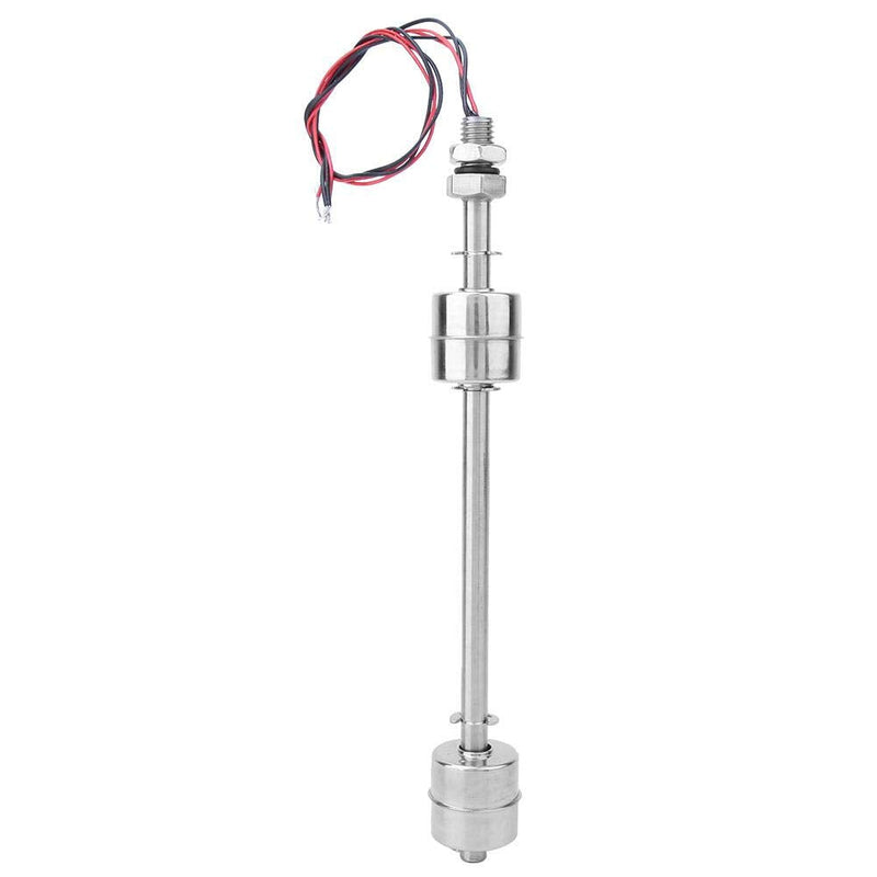  [AUSTRALIA] - Oumefar 304 Stainless Steel Float Switch Double Ball Water Level Sensor 10mm Liquid Level Detector for Tank Basin(200mm)