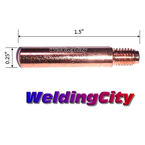  [AUSTRALIA] - WeldingCity MIG Welding Gun Kit .035" Tip-Nozzle-Diffuser-Adapter for Lincoln Magnum 200/250 Tweco #2 0.035" Accessory Kit