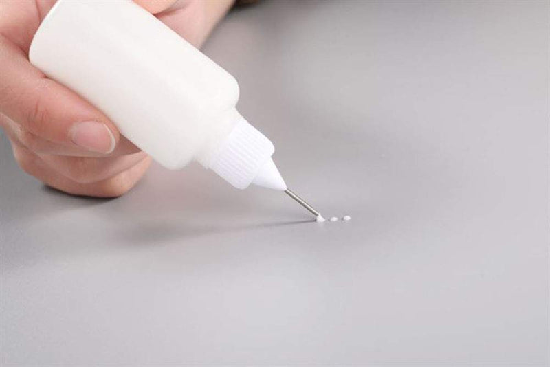  [AUSTRALIA] - Onwon 10 Pieces Precision Needle Tip Glue Bottle Applicator 1 Ounce/ 30 ml Empty Applicator Glue Oiler Squeeze Bottle for Paper Quilling DIY Craft