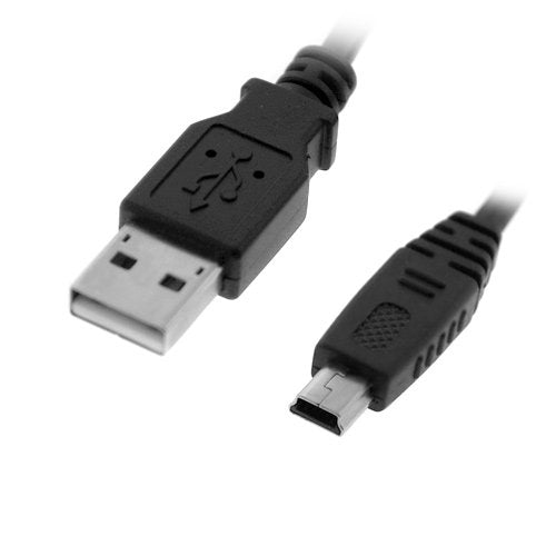  [AUSTRALIA] - BIRUGEAR USB 2.0 A to 5-Pin Mini B Cable - 6 Feet for Canon Advanced PowerShot ELPH 360 HS, ELPH 190 is, ELPH 180, SX420 is, SX540 HS, S95