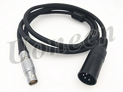  [AUSTRALIA] - Uonecn Red Epic Scarlet Power Cable 6 pin Female to XLR 4 pin Male