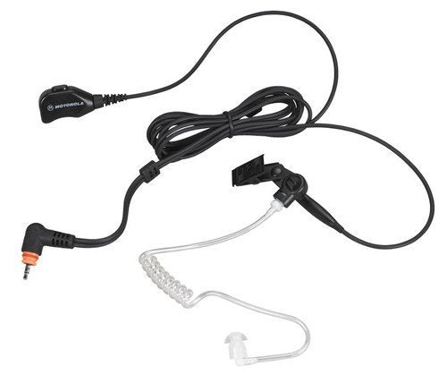  [AUSTRALIA] - PMLN7157A PMLN7157 - Motorola 2-Wire Surveillance Kit with Translucent Tube, Black