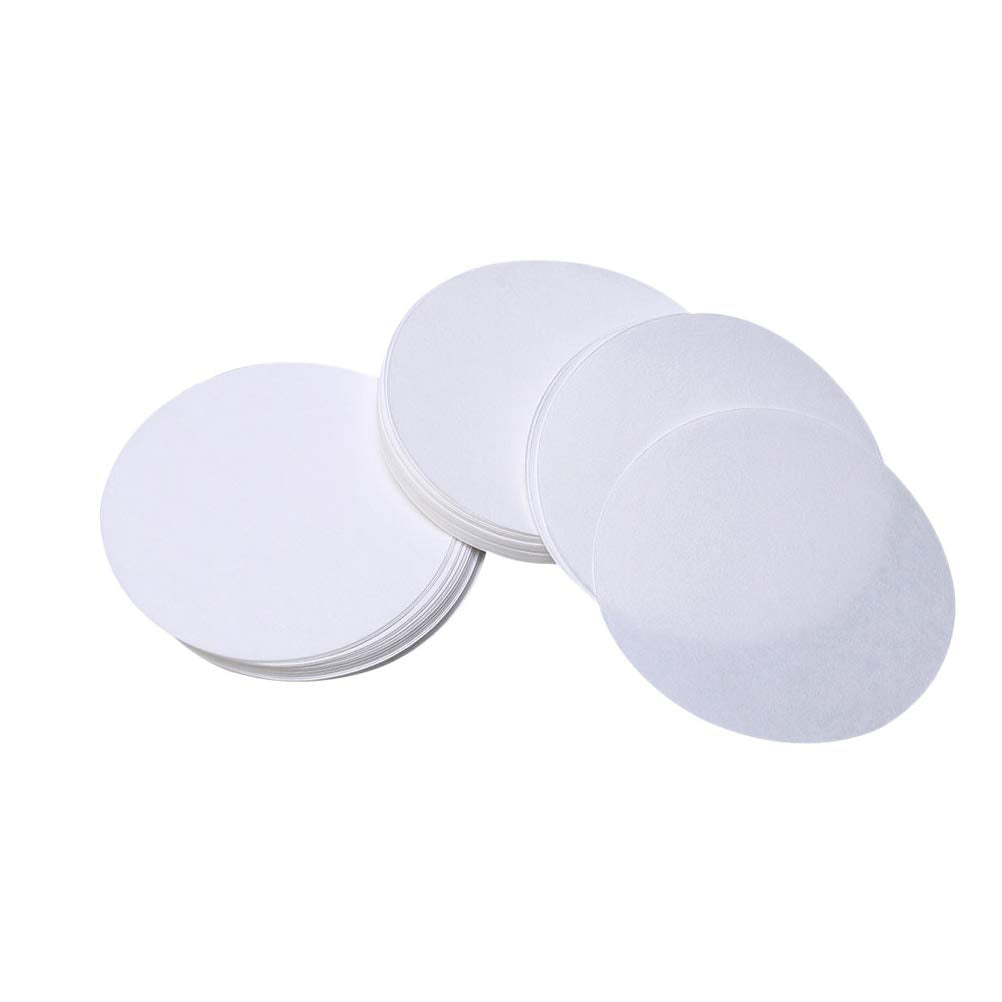  [AUSTRALIA] - Hemobllo Filter Paper High Quality Round Medium Volume Flow Rate Filter Paper Pack of 100 9cm (White)