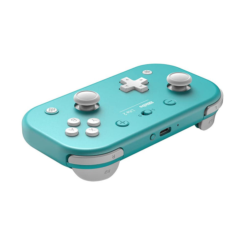  [AUSTRALIA] - 8BitDo Lite 2 Bluetooth Gamepad for Switch, Switch Lite, Android and Raspberry Pi (Turquoise) Turquoise
