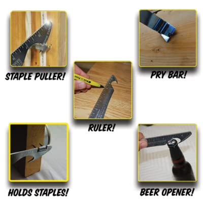  [AUSTRALIA] - Rack-A-Tiers Staple Shark - Multi-Purpose Staple Remover (52455) 1