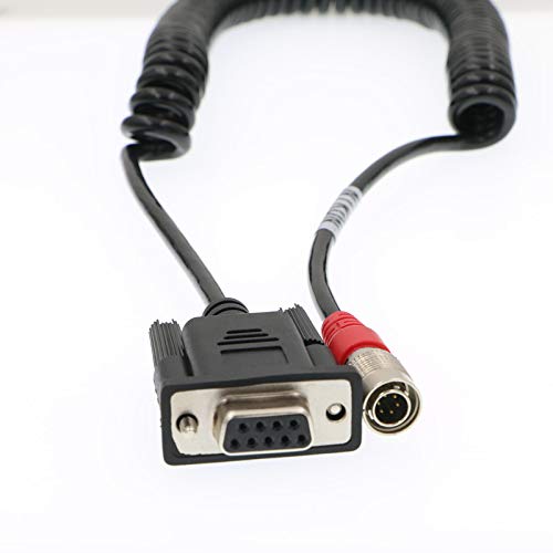  [AUSTRALIA] - Uonecn Data Collector Cable DB9 Female to Hirose 6 Pin Male Surveying TDS Carlson Spectra for Nikon