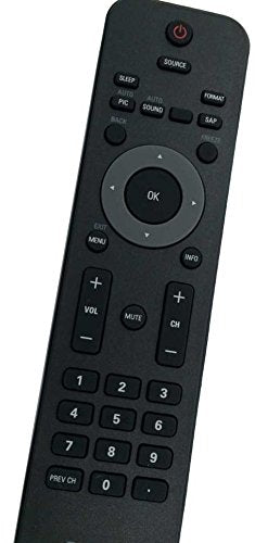 New Remote for Philips TV 19PFL3504D 22PFL3504D 26PFL4507 32PFL3504D 32PFL4507 32HFL4663S 32PFL4505D 32PFL3506 40PFL3505D 40PFL4707 42PFL3704D 46PFL3705D 46PFL3505D 46PFL3706 47PFL7603 50PFL3707 - LeoForward Australia