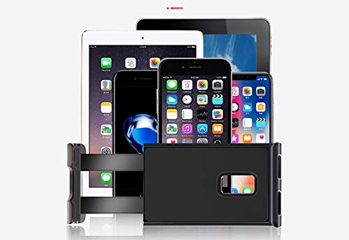  [AUSTRALIA] - DEMCERT Cell Phone Car Holder for Samsung Galaxy Z Fold 4,Strong Sticky Gel Pad with One-Touch Design Dashboard Car Phone Holder Compatible with Galaxy Z Fold 3 (Black)