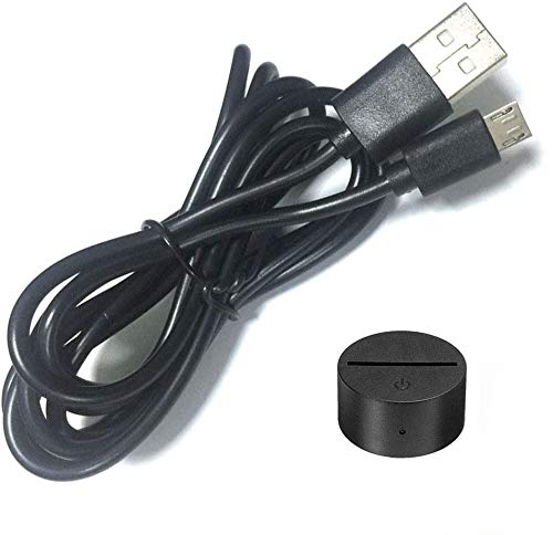  [AUSTRALIA] - Micro USB Power Cable for ABS Acrylic 3D LED Lamp Night Light Base USB Charging Cable & Data Cable