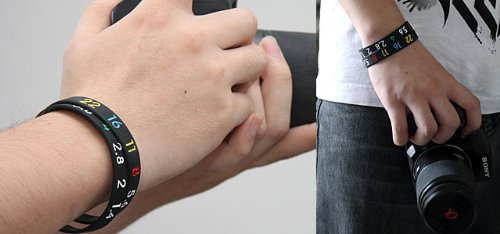  [AUSTRALIA] - DSLRKIT Photographer's Wristband Set Stop Lens Zoom Creep (Aperture+Focus+Focal Length)