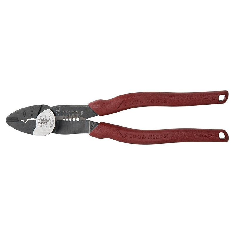  [AUSTRALIA] - Klein Tools 2005N Wire Cutter, Stripper, Crimper Tool, Strips 10-18 AWG Stranded, Crimps 10-22 AWG Terminals, with Shear Cutter
