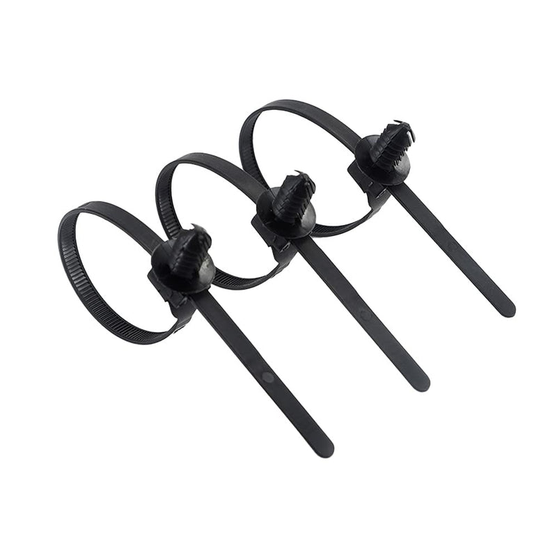  [AUSTRALIA] - Benliu 20Pcs Cable Zip Ties, 8.3x0.2 inch Heavy Duty Nylon Push Mount Self Locking Assortment for Indoor Wire Tying