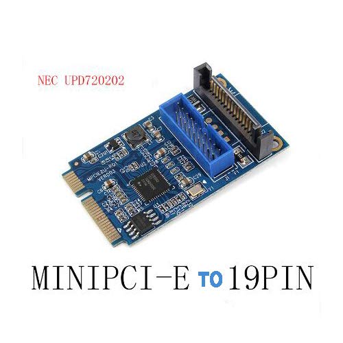  [AUSTRALIA] - Mini PCI-E to USB3.0 Adapter/Mini PCIE to 20Pim / 19Pin USB3.0 Expansion Card