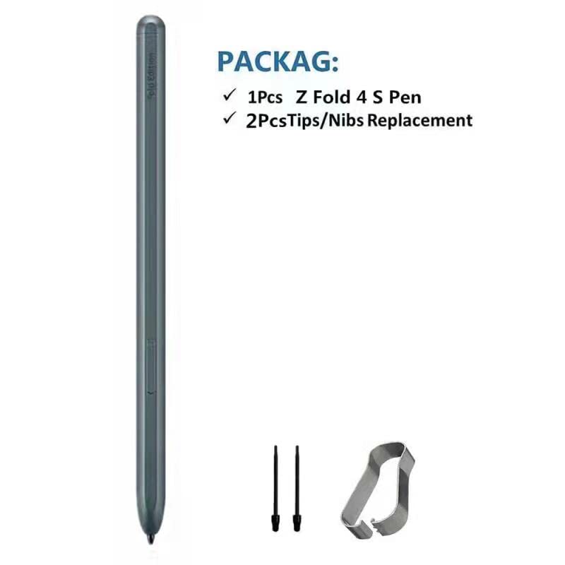  [AUSTRALIA] - Z Fold 4 Stylus Pen Fold Edition S Pen with 2 pcs Tips Replacement Compatible for Samsung Galaxy Z Fold 4 Phone Only (Green) Green