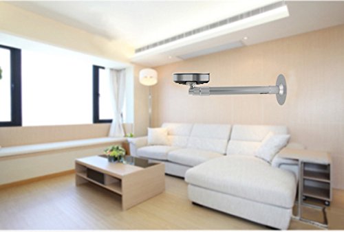  [AUSTRALIA] - Olisicht Universal Extendable Projector Wall Ceiling Mount Adjustable Height 11.8-23.6 inches