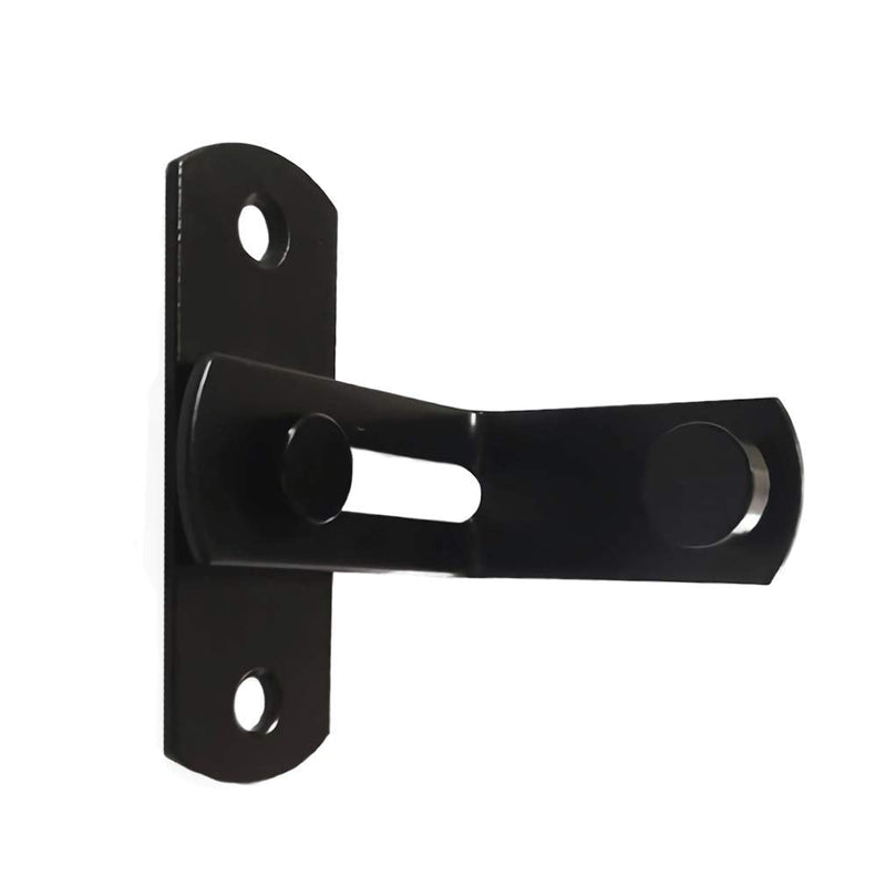  [AUSTRALIA] - WAYDA Barn Door Lock, 90 Degree Right Stainless Steel Angle Door Latch Buckle for Doors and Windows