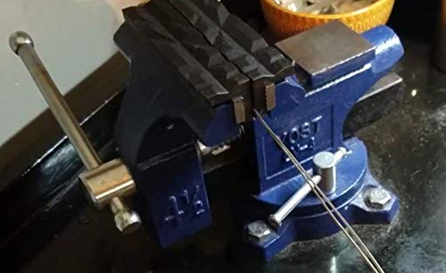  [AUSTRALIA] - DEF 4" Vise Jaws Pads with magnetic, Soft Vice Jaws Cover, Multi-Purpose Protector for Any Metal Bench Vice, Set of 2, inch, Black Medium