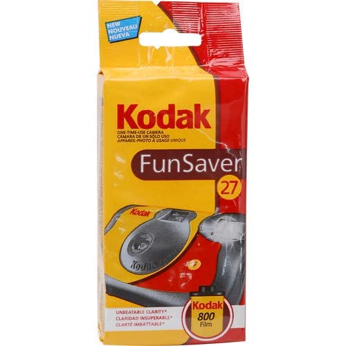  [AUSTRALIA] - KODAK FunSaver Flash 800 ASA 27 Exp Single Use Flash 35mm Camera (2 Pack)