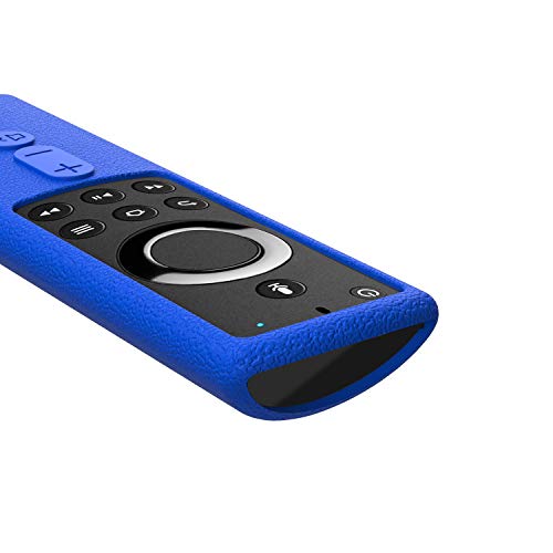 SIKAI Remote Case for 5.6 inch Fire TV Stick 4K Remote Skin-Friendly Shockproof Silicone Cover Compatible with Fire TV Stick 4K All-New Alexa Voice Remote Anti-Lost with Loop (Blue) - LeoForward Australia