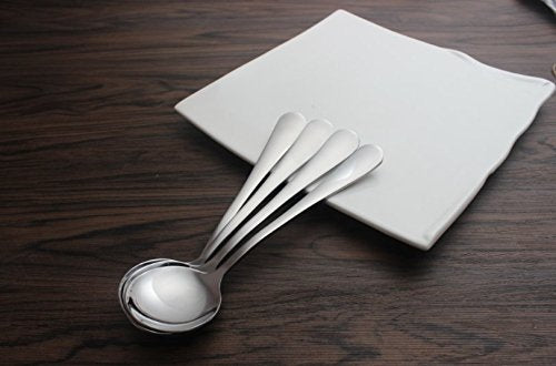  [AUSTRALIA] - KINGSUPER Stainless Steel Table Soup Spoon (Set of 6 Round)