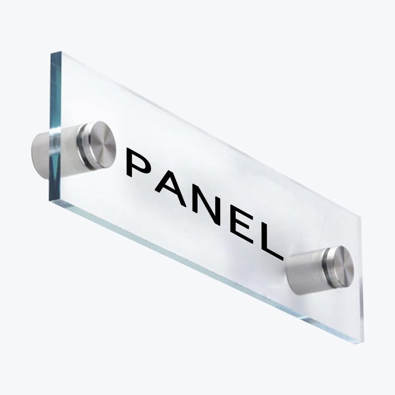  [AUSTRALIA] - 1 x 1-5/8 Inch Standoff Hardware for Plexiglass - Lantee 12 Pcs Stainless Steel Glass Sign Standoff Mounts Screws 25x40mm 1" x 1-5/8" / 25 x 40mm