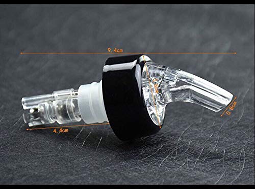  [AUSTRALIA] - Automatic Measured Bottle Pourer - Pack of 10, 1 oz (30 mL) Quick Shot Spirit Measure Pourer Drinks Wine Cocktail Dispenser Home Bar Tools - PORE0016 (10pcs) 10pcs