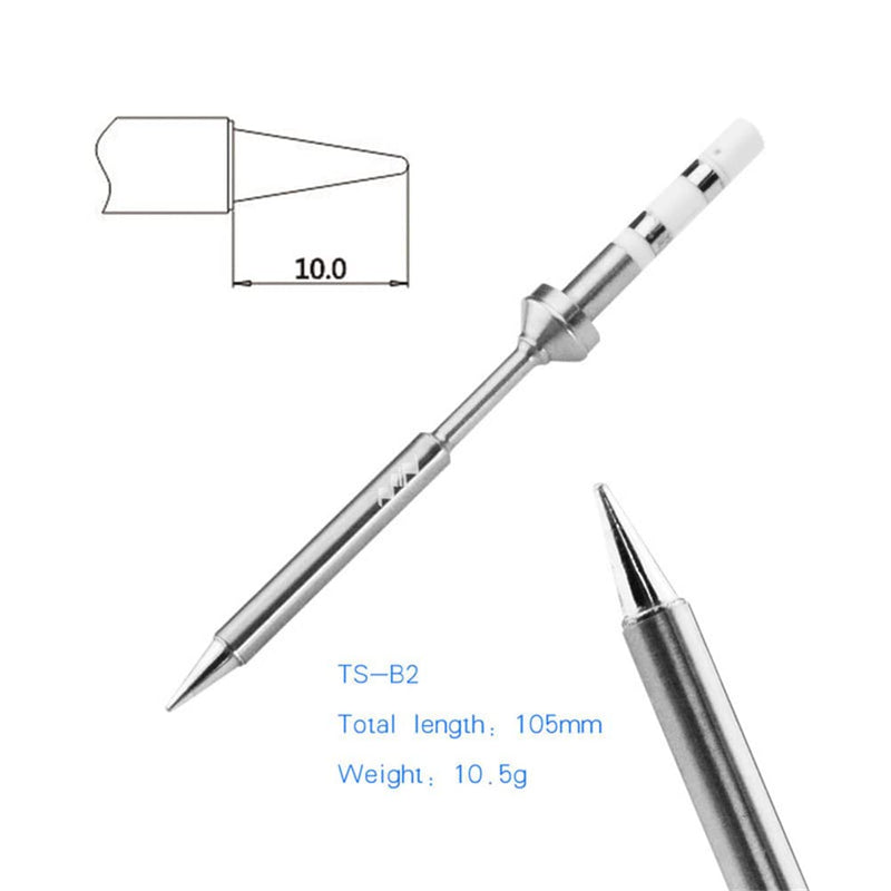  [AUSTRALIA] - Mini soldering tips made of stainless steel. High quality, TS-B2 replacement tips for TS100 soldering irons