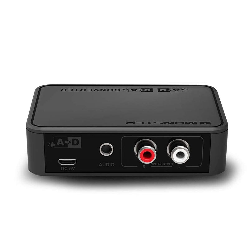  [AUSTRALIA] - Monacor Monster Combo Audio Converter Black (Digital/Analog)