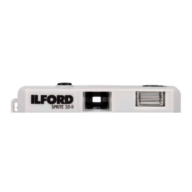  [AUSTRALIA] - Ilford Sprite 35-II Reusable/Reloadable 35mm Analog Film Camera (Silver and Blue) Silver & Blue