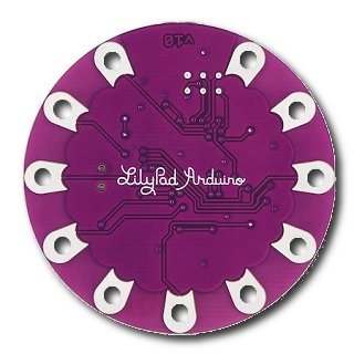  [AUSTRALIA] - AMX3d Lilypad Development Main Board - The Silver Dollar Sized Arduino Compatible Designed for e-Textile and Wearable Projects– Power by Battery or USB Connector Cable.