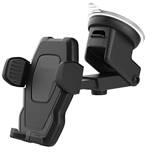  [AUSTRALIA] - Encased Car Phone Holder for All Motorola and LG Smartphone Models, Ultra Grip Windshield + Dash Vehicle Cellphone Mount (Black)