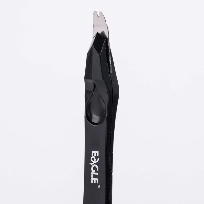  [AUSTRALIA] - Eagle Staple Remover, Staple Puller, Push-Style, Built-in Letter Opener, 3-Pack, Black