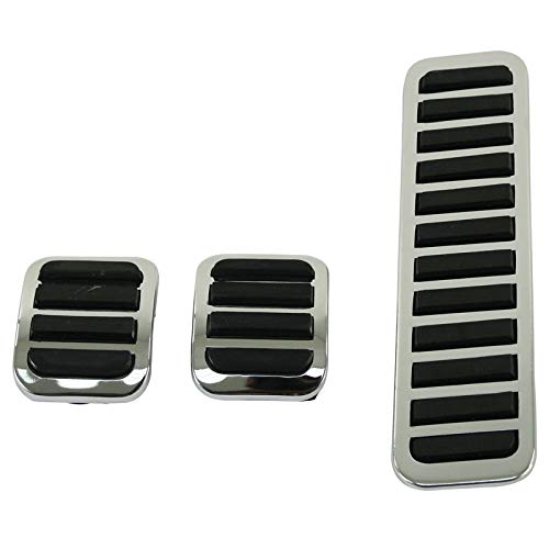  [AUSTRALIA] - EMPI 4551 Pedal Covers, Brake, Clutch & Accel., 3-Piece Set, VW Type 1 Bug, Type 2 Bus, 55-67, All Type 3