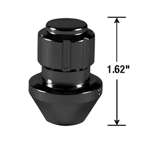  [AUSTRALIA] - Gorilla Automotive 96641BDX Black Factory Style Wheel Lock Set (14mm x 1.50 Thread Size, 4-Pack)