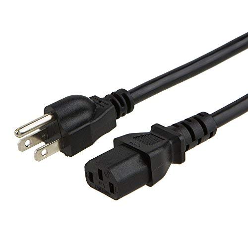  [AUSTRALIA] - CableCreation [2-Pack] 1 Feet 18 AWG Universal Power Cord for NEMA 5-15P to IEC320C13 Cable, 0.3M / Black