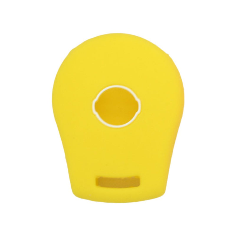  [AUSTRALIA] - SEGADEN Silicone Cover Protector Case Skin Jacket fit for NISSAN 3 Button Remote Key Fob CV2506 Yellow
