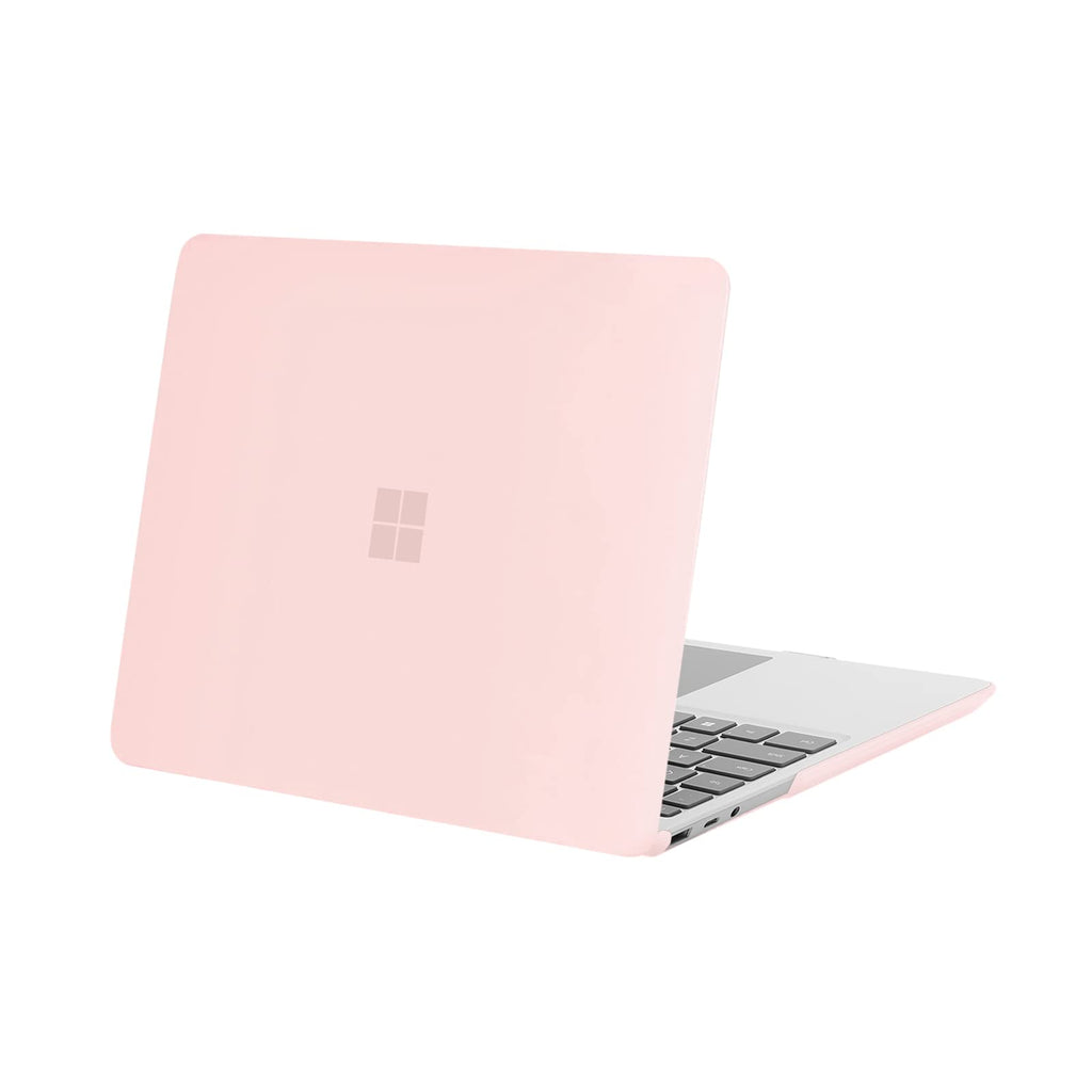  [AUSTRALIA] - MOSISO Case Only Compatible with Microsoft Surface Laptop Go 2/1 12.4 inch 2022 2020 Release (Models: 2013 & 1943), Protective Plastic Hard Shell Case Cover, Chalk Pink