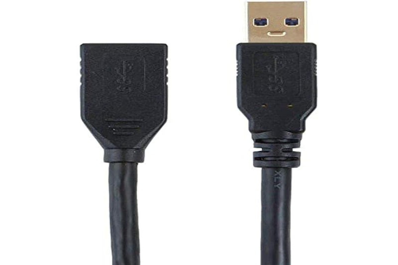  [AUSTRALIA] - Monoprice Select Series USB 3.0 A to A Female Extension Cable 3ft use with Playstation, Xbox, Oculus VR, USB Flash Drive, Card Reader, Hard Drive, Keyboard, Printer, Camera and More! 3 Feet