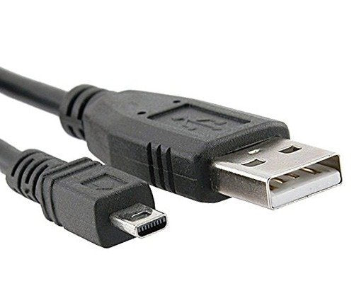  [AUSTRALIA] - BRENDAZ USB Cable Mini-B 8 Pin Compatible with Nikon D3200 D5200 D5000 D5100 D5200 D5500 D7100 D7200 DF and D750 Cameras, Replacement for Nikon UC-E6 UC-E16 and UC-E17 Cable, 6-ft