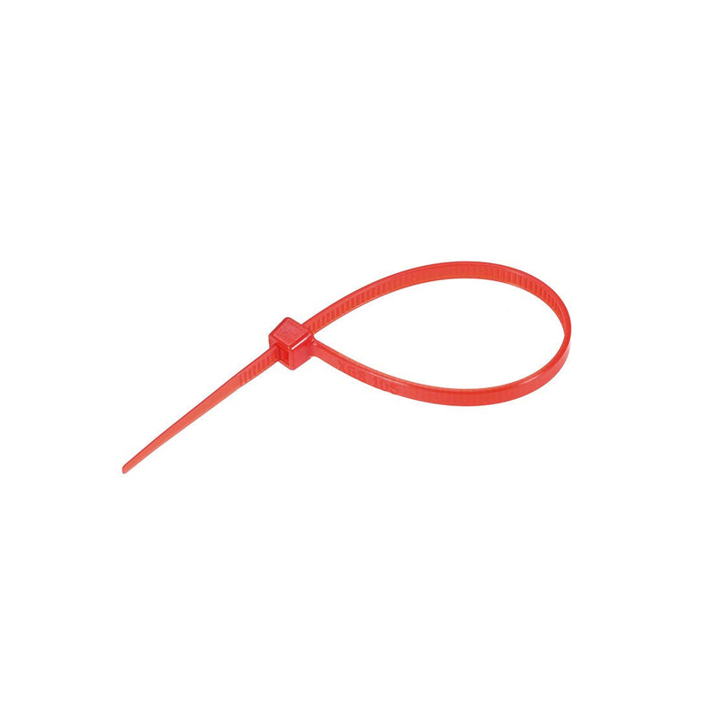  [AUSTRALIA] - uxcell Nylon Cable Ties 6 Inch Length 0.14 Inch Width Self-Locking Zip Ties Red 100pcs