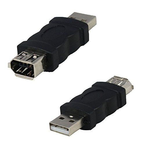  [AUSTRALIA] - Firewire IEEE 1394 6-Pin Female F to USB M Male Adapter Converter Joiner Plug PC