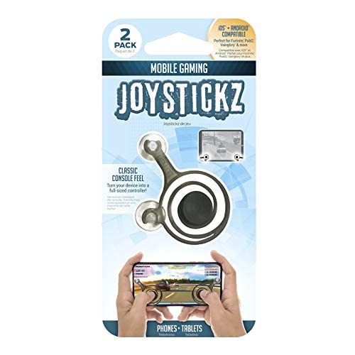  [AUSTRALIA] - ReTrack 2 Pack Mobile Gaming Joystick for FPS, RPG, MOBA and Console Port Compatible, Designed to Work with All Smartphones (ETZJOY2PK) Phone Joystick 2 Pack