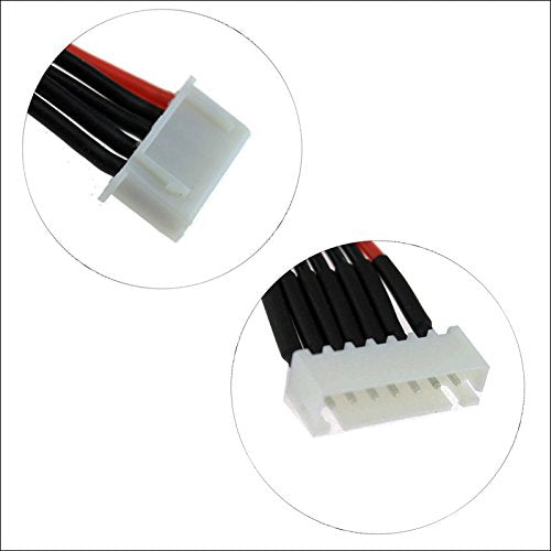 2S/3S/4S/5S/6S Battery Balance Charger Silicone Wire Extension Lead JST-XH Connector Adapter Plug Battery Wire Balance Leads Extension Cable for Li-Po Batteries(Each Size 2pcs) - LeoForward Australia